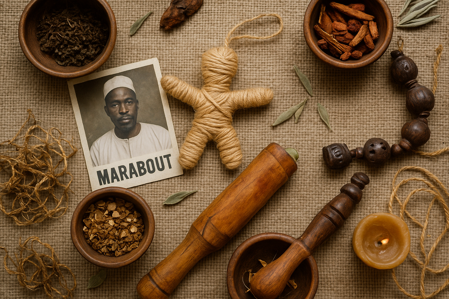 Rituel de maraboutage africain traditionnel — Maître Hadji Martinique